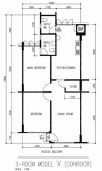 Blk 524 Hougang Avenue 6 (Hougang), HDB 3 Rooms #153442902